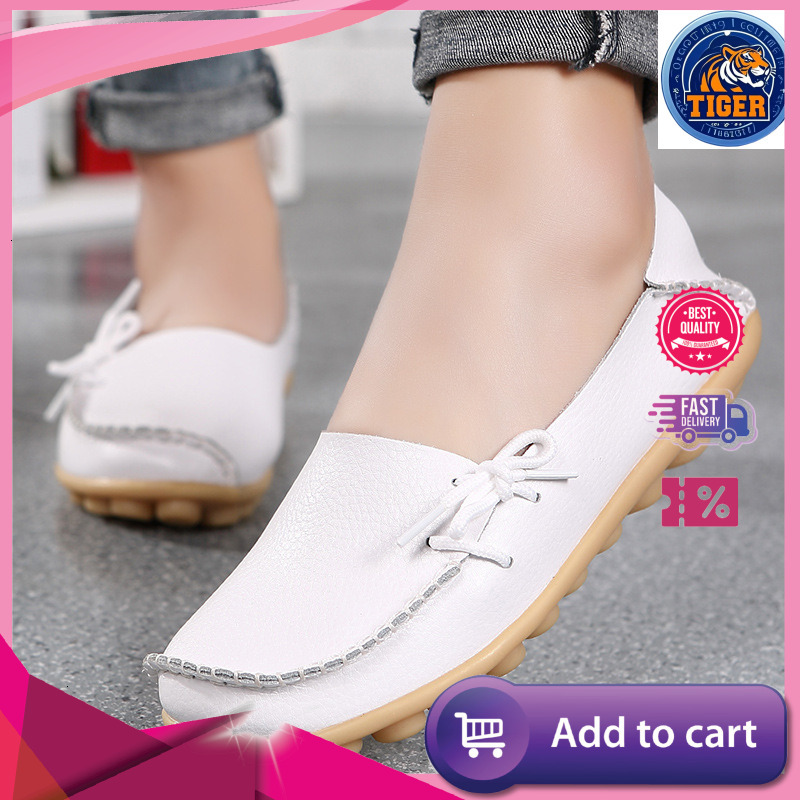 Ddmytiger Large Size Two Layer Leather Breathable Anti Slip Mother S Cow Tendon Sole Shallow Mouth Women Shoes Sandals Flat Nurse Outdoor Shoes