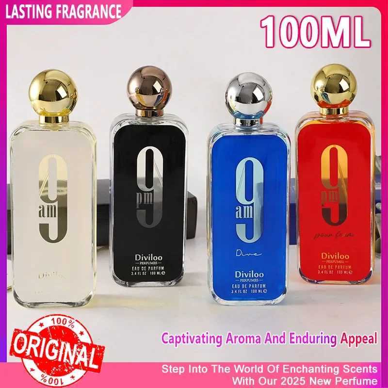 100ML Vanilla Perfume Spray Am/Pm 9 Citrus Floral Scent Women Light Fragrance Long-Lasting Body Mist Eau De Toilette Cologne W250605