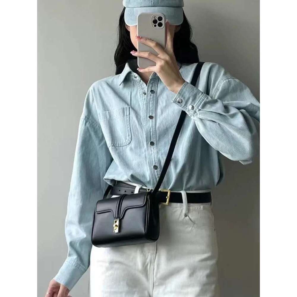 Designer Bag 2025 Women Mini Totes Underarm Flap Hasp Cowhide Genuine Leather Shoulder Bag Sweet Ladies Pink Party Small Strap Crossbody Bags Luxury B