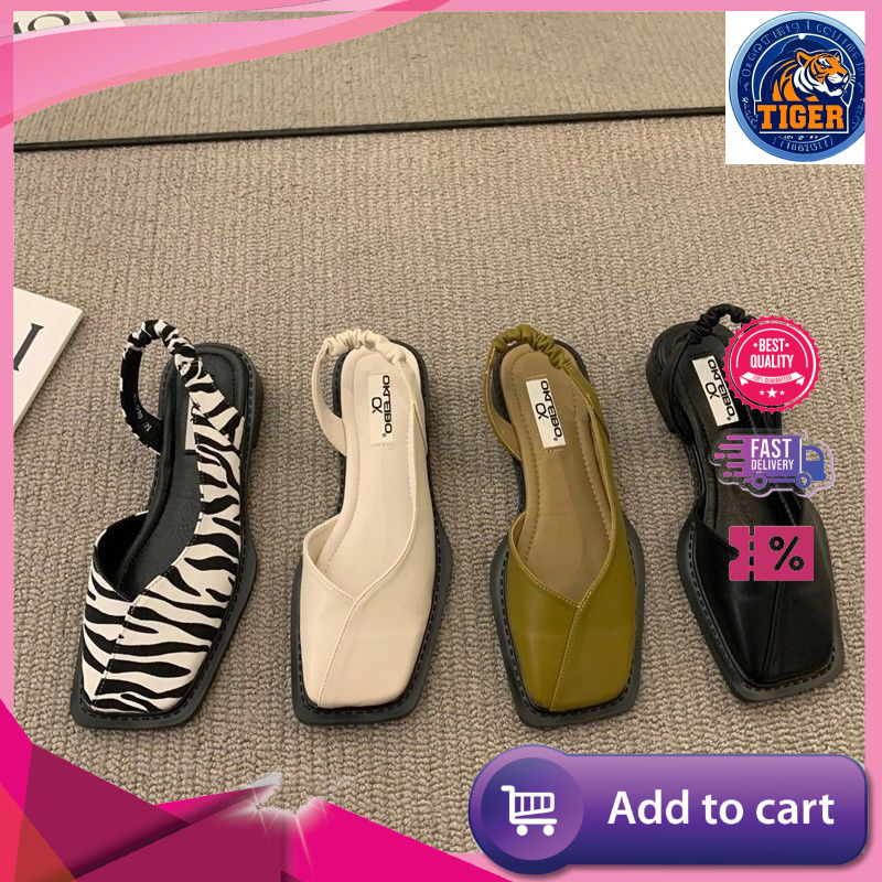 Ddmytiger Baotou Sandals Summer New Style Outerwear Fashion French Korean Super Fairy Women S Flat Roman Shoes Outdoor Shoes