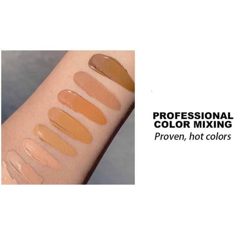 Fit Colors 8 Color Concealer Flexible Liquid Foundation Covering Dark Circles And Spots Face Makeup Concealer 250512
