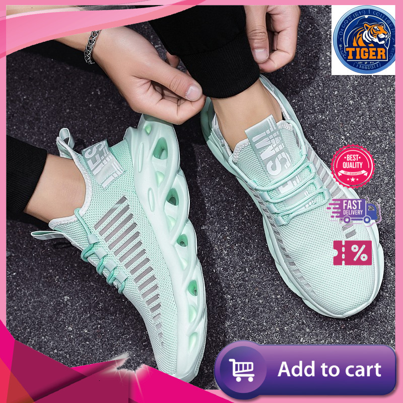 Ddmytiger Super Light Large Men S Blade Thick Mesh Breathable Running Fried Dough Twists Bottom Fly Woven Shoes Outdoor Shoes