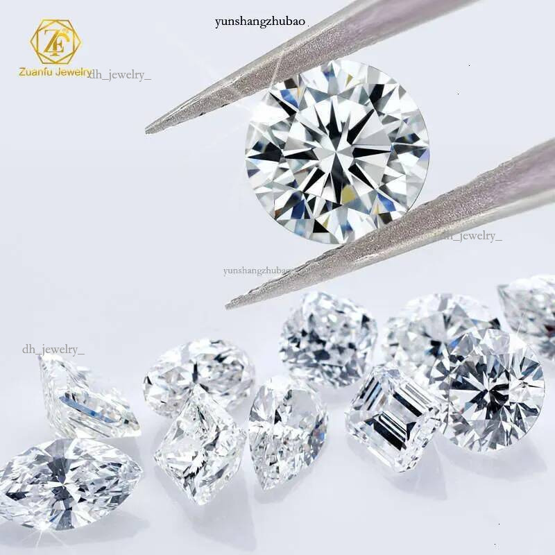 Screwback earring 3mm-10mm piercing jewelry 4 prongs set CVD HPHT lab grown stud in VVS