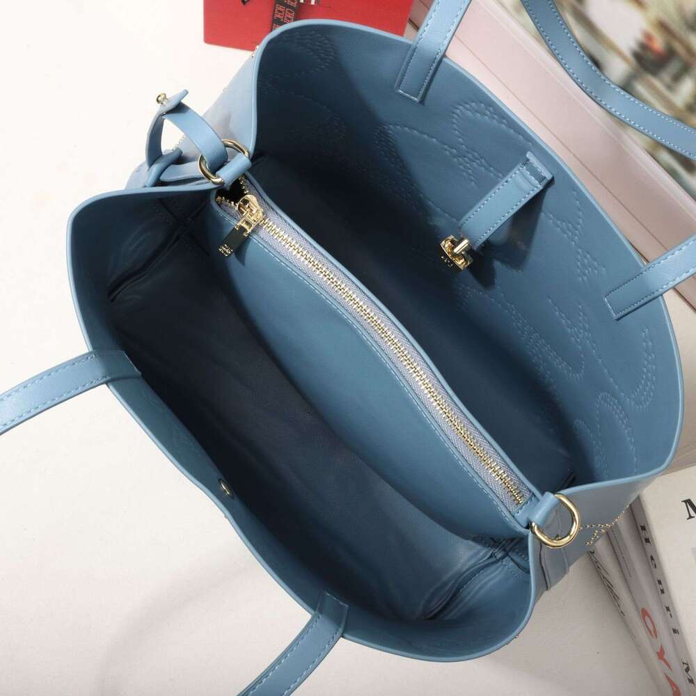CHHC Fashion Classic Solid Color Women's New Bucket Large Capacity PU Material Business Party Shoulder Bag