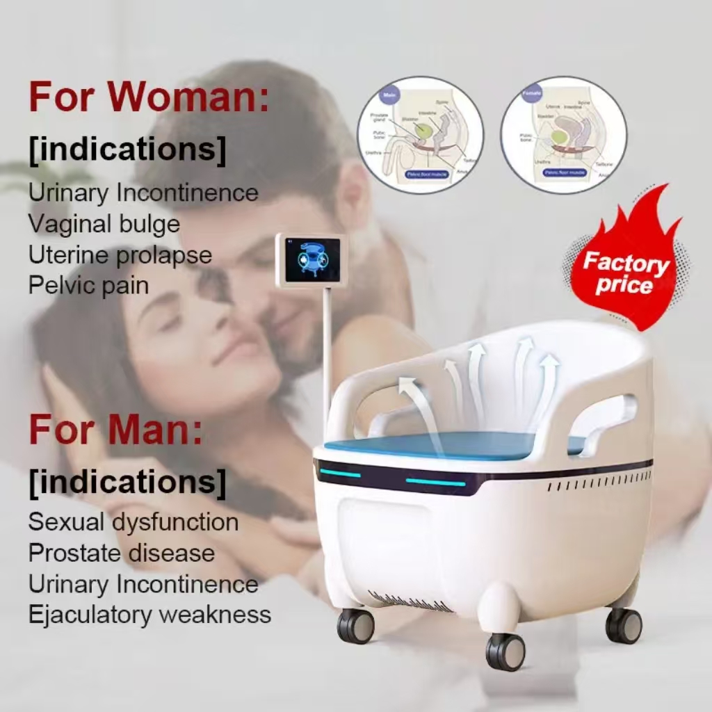 New Pelvic Floor Muscle Training Stimulator Ems Chair Slimming Postpartum Repair Muscle Recovery Chair EMS Pelvic Floor Chair