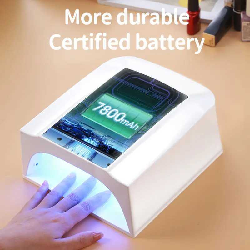 Private Label High Power Professional Rechargeable Uv Led Nail Lamp Gel Nail Light for Nail Polish W250513