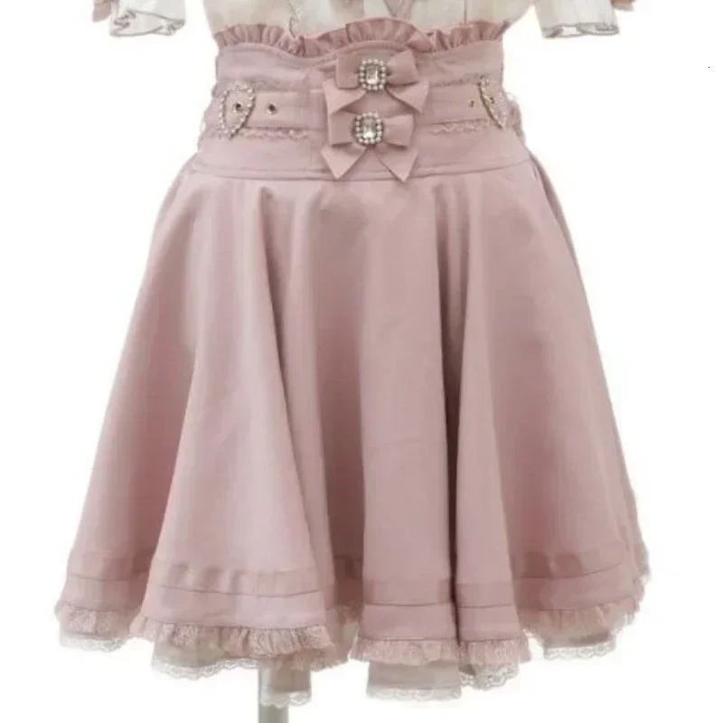 Y2k Aesthetic Sweet Girl High Waist Mini Lace Patchwork Skirt Slim Women Plaid Streetwear Gothic Jk Saia Feminina Harajuku Jupe 250513