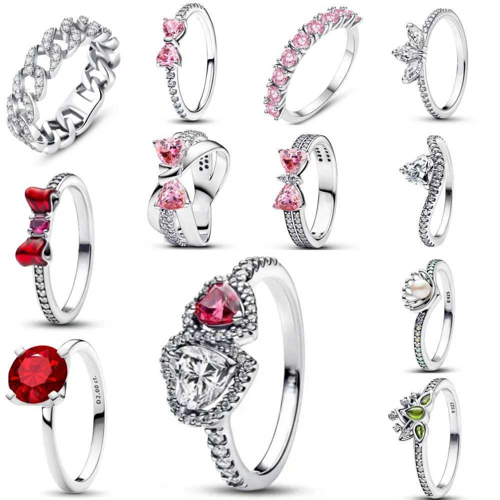 New 925 Sterling Silver Rings Shell White Ring For Women Original Wedding Jewelry AccoriesXJ250514