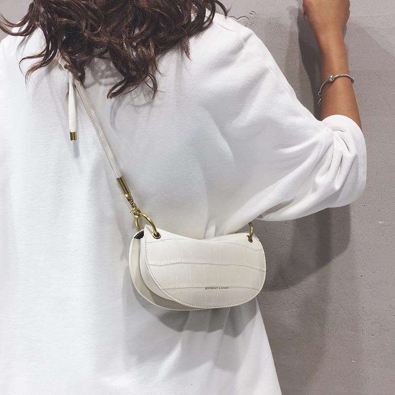 Internet celebrity western-style small for women 2025 new trendy version fashionable stone pattern shoulder ins versatile