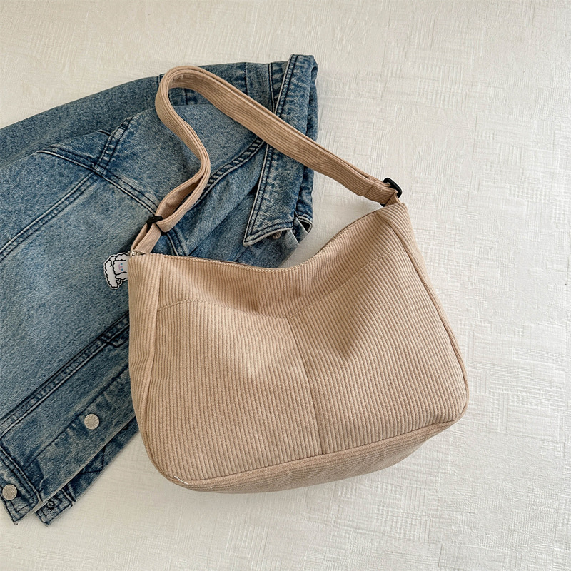 Free Delivery Designer Bag Solid Color Large Capacity Casual 2025 Spring New Versatile Ins Shoulder Crossbody Korean Version Stylish Tote Luxury Bag