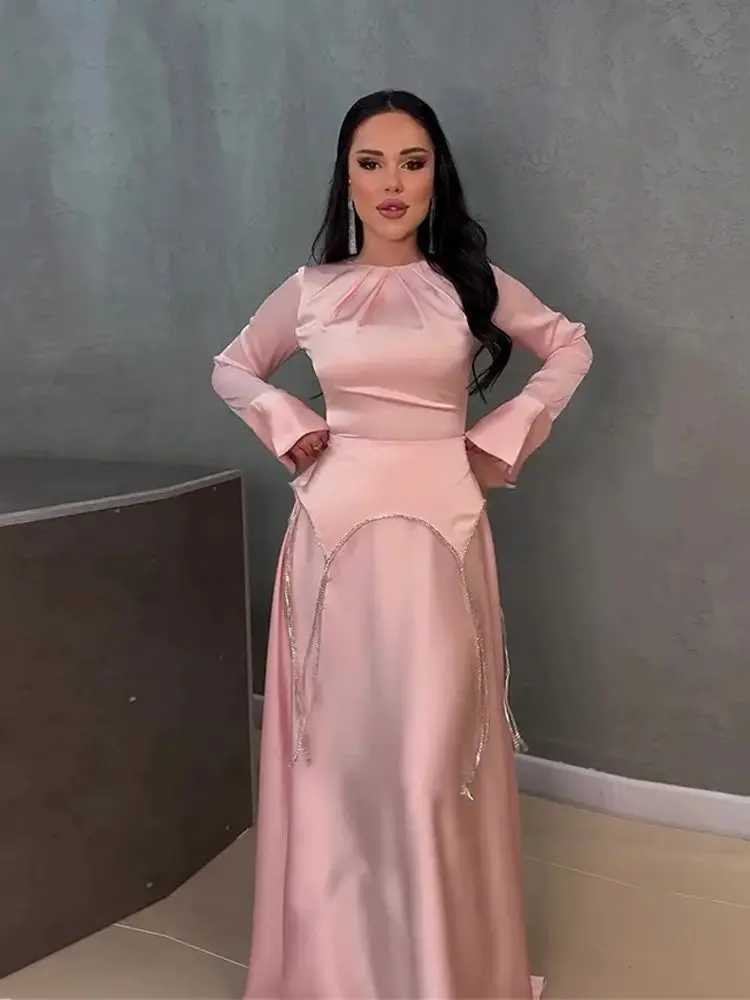 Ramadan Eid Satin Abaya Islam Muslim Dress Prayer Clothes African Dresses For Women Robe Musulmane Femme Vestidos Para Mujer X250514