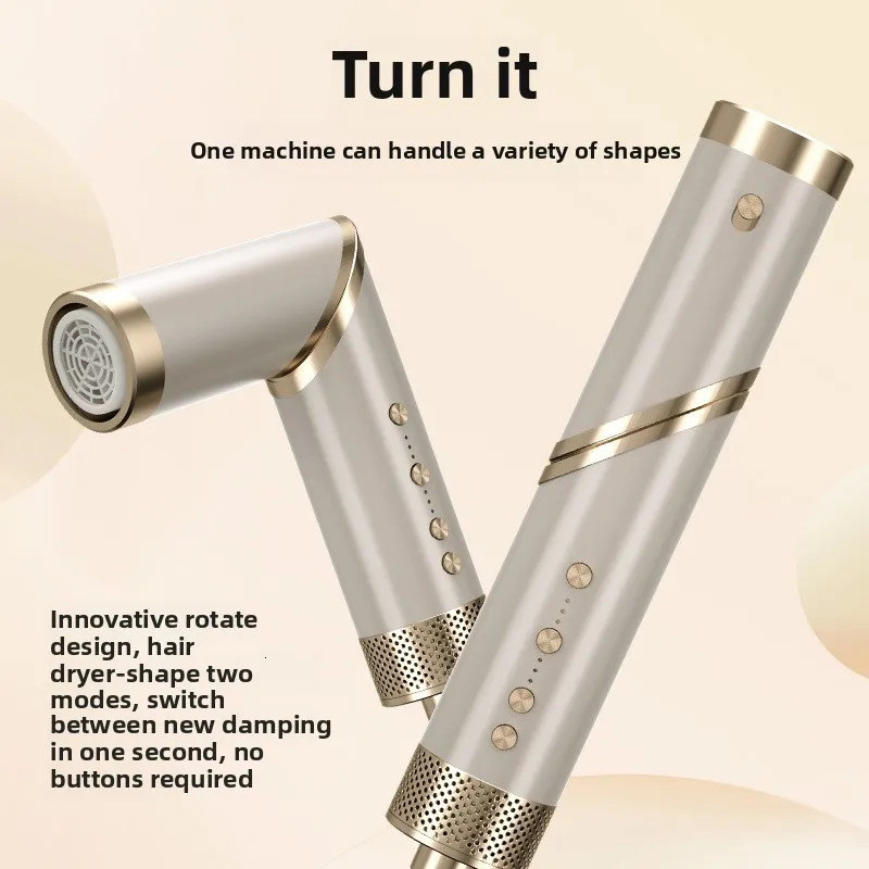 5 in 1 Folding Multifunctional Hair Dryer Plasma Household Air Comb Set Multifunctional Hair Dryer Curling Iron 250513