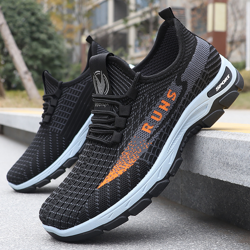 Men S Spring Men S Casual Shoes Casual Shoes Polyurethane Breathable Mesh Outdoor Sports Shoes For Men Ddmysaturn
