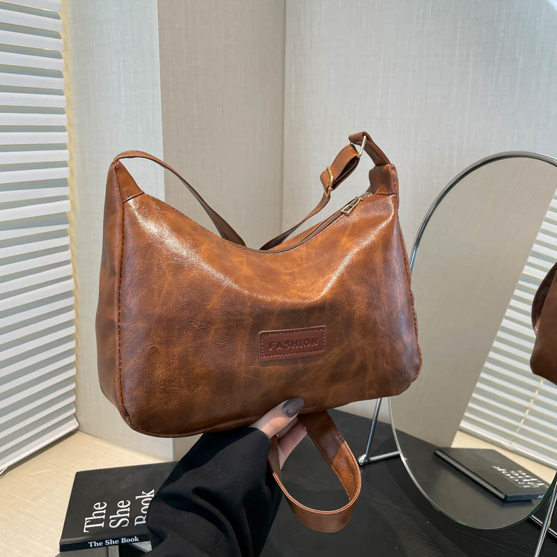 Super Popular Women's 2025 New Trendy Simple And New Free Delivery Designer Luxury Bag Bag Atmospheric Shoulder Textured Commuting Tote Bag Niche