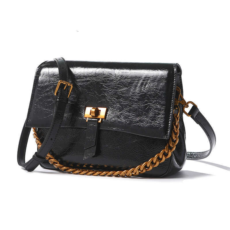Premium Leather Women's 2025 New Crossbody Postman Armpit Fashionable Large Capacity Single Shoulder Versatile Small Bag