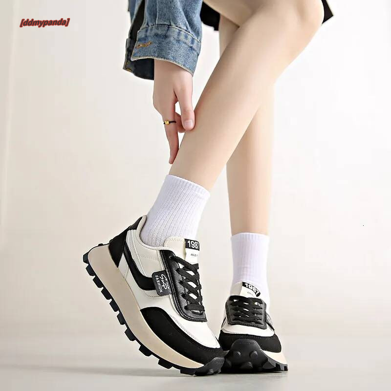 2024 Spring New Casual Student Sports Running Thick soled Korean version Forrest Gump Shoes Female 01 ddmypanda