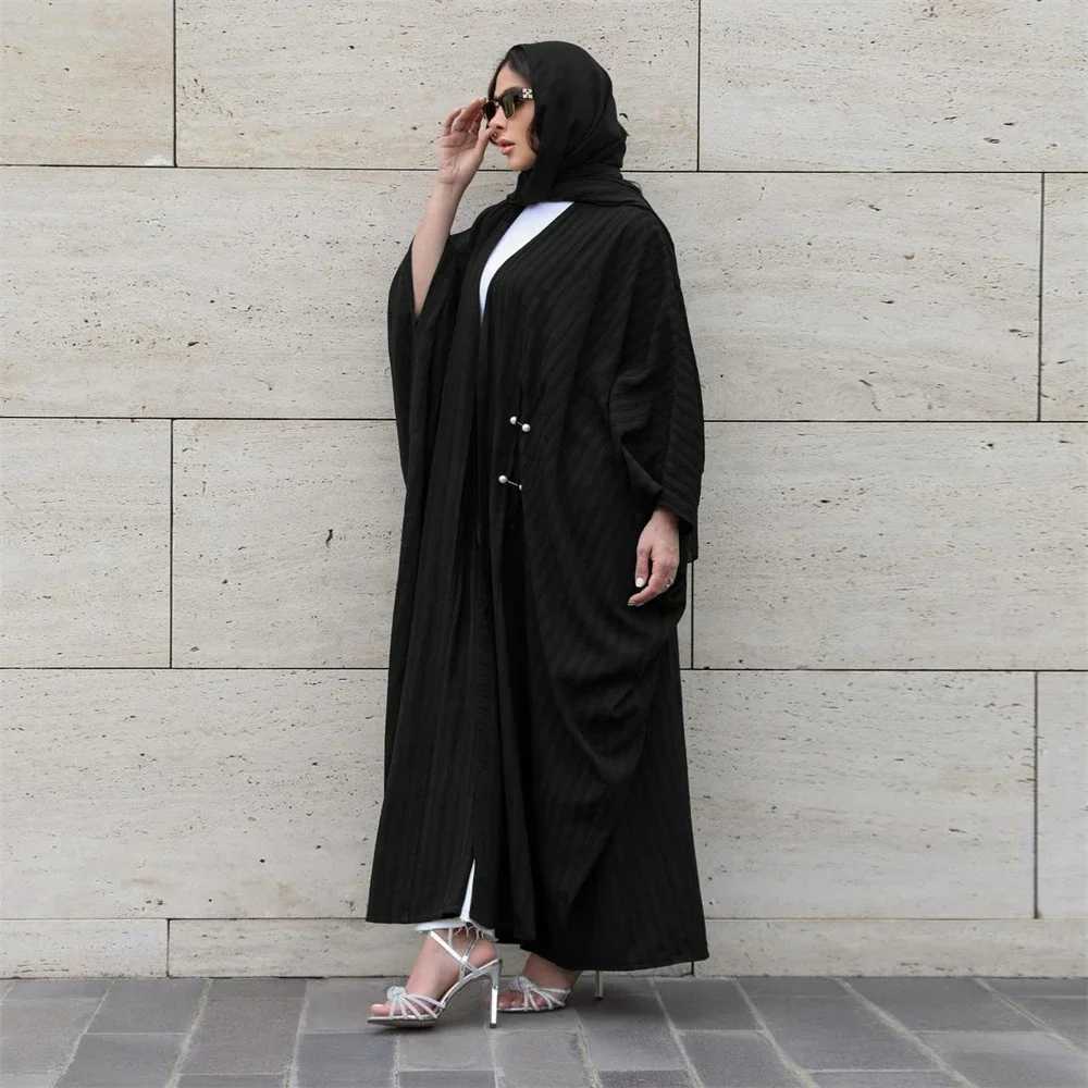 Eid Djellaba Kimono Open Abaya for Women Muslim Dress Dubai Turkey Maxi Dress Kaftan Islam Clothing Ka Caftan Marocain Femme X250514