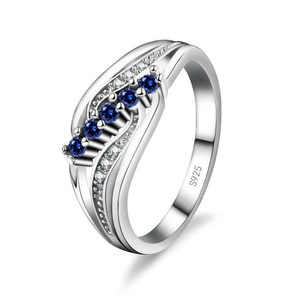 Fast Shipping Genuine 925 Sterling Silver Promising Rings For Women Girls Super N Women Fashion Jewelry Bright Crystal RingsXJ250514