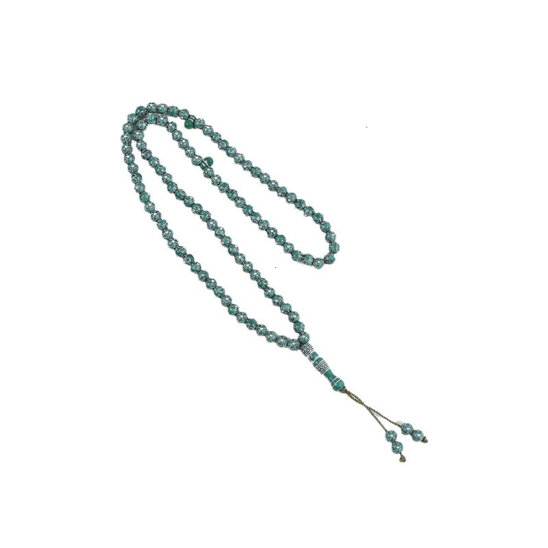 Prayer Muslim Saudi with 99 beads handmade bead imitation coral bracelet prayer jewelry