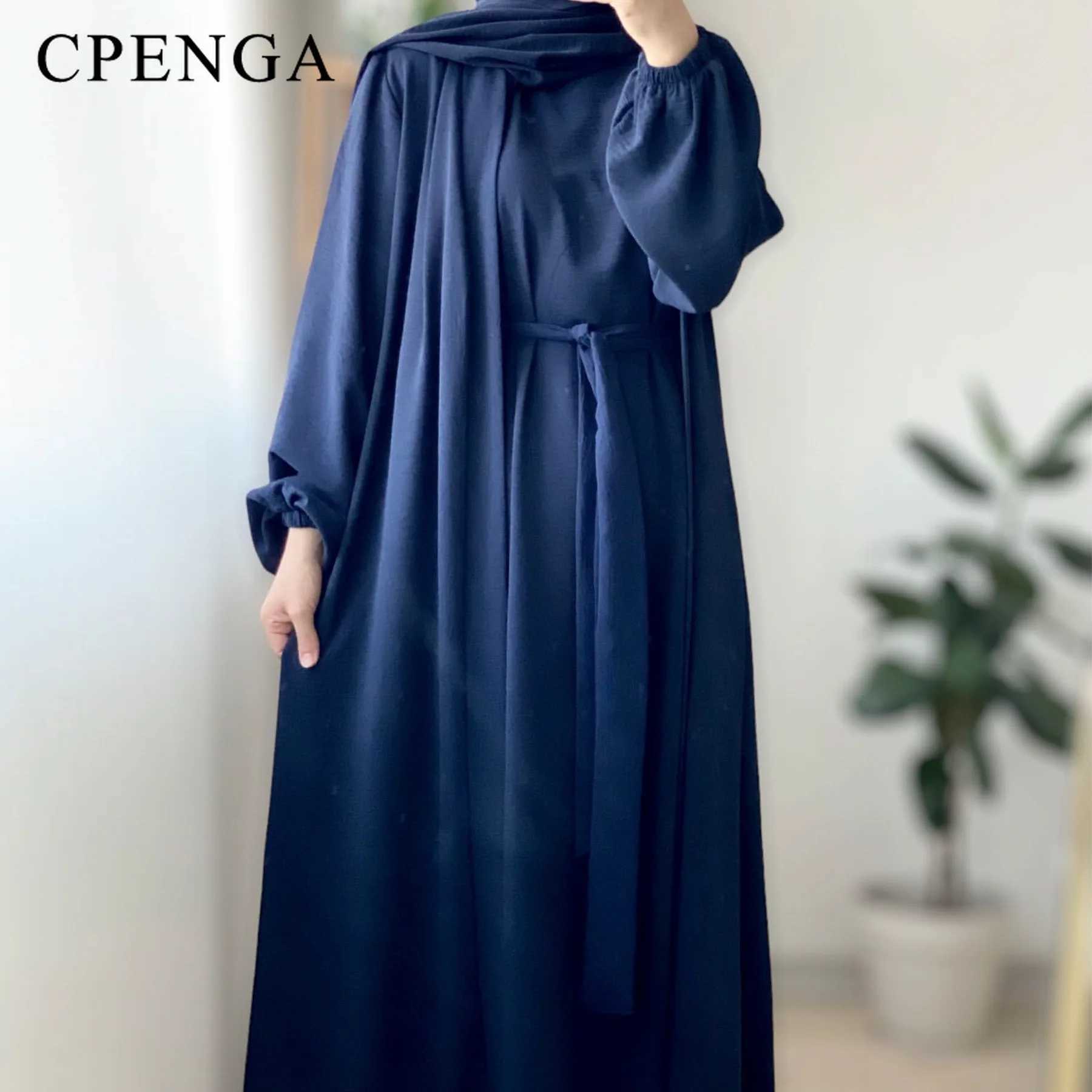 2024 New Muslim Sets for Women Ramadan Prayer Dress Modest Dresses Eid Dubai Abaya Female Islam Clothing Elegant Party Clothes X250514