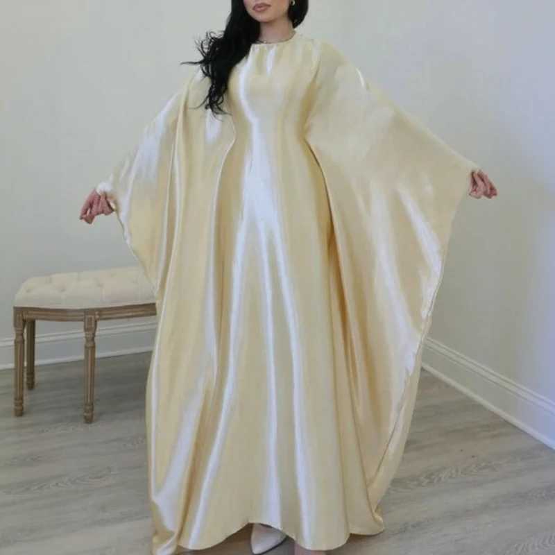 Luxury Ramadan Jilbab Muslim Women Hijab Dress Set Prayer Garment Abaya Long Khimar Arab Gown Islamic Clothes Robe X250514