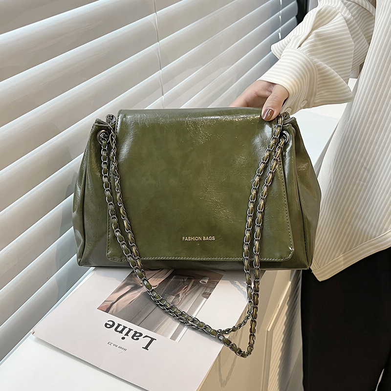 Free Delivery Designer Bag Large Capacity Women's Fashion 2025 Autumn Chain One Shoulder Crossbody Leisure Texture Small Square Bag Luxury Bag