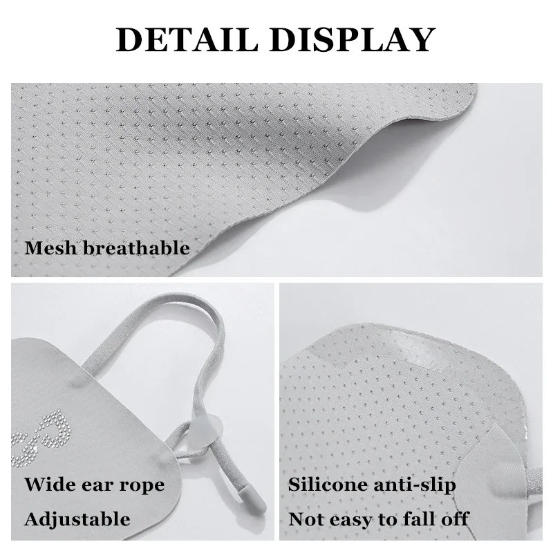 Summer Ice Silk Mask Breathable Sunscreen Face Scarf Eye Patches Anti-UV Eye Protection Mask Cycling Running Golf Face Masks 250514