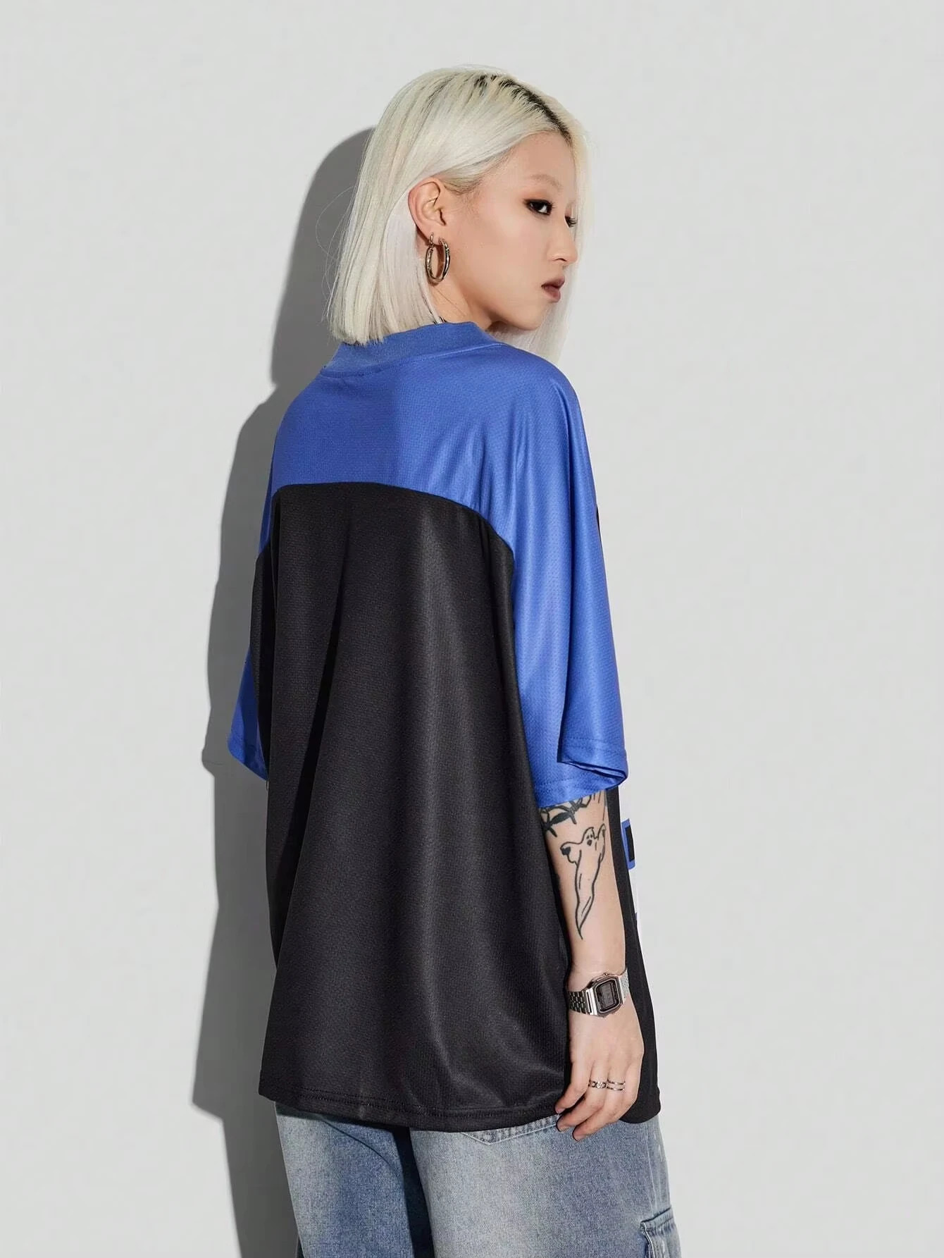 2025 Womens Casual Plus Size Short Sleeved T-shirt Quick Drying Breathable Football Jersey Fashion And Casual Street Sportswear 250509