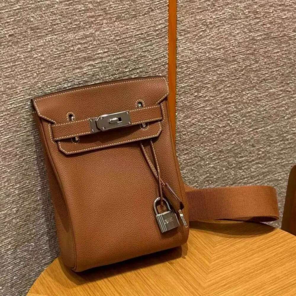 New Crossbody Chest TOGO Top Layer Cow Leather Steel Hardware High Quality Versatile Women's Bag