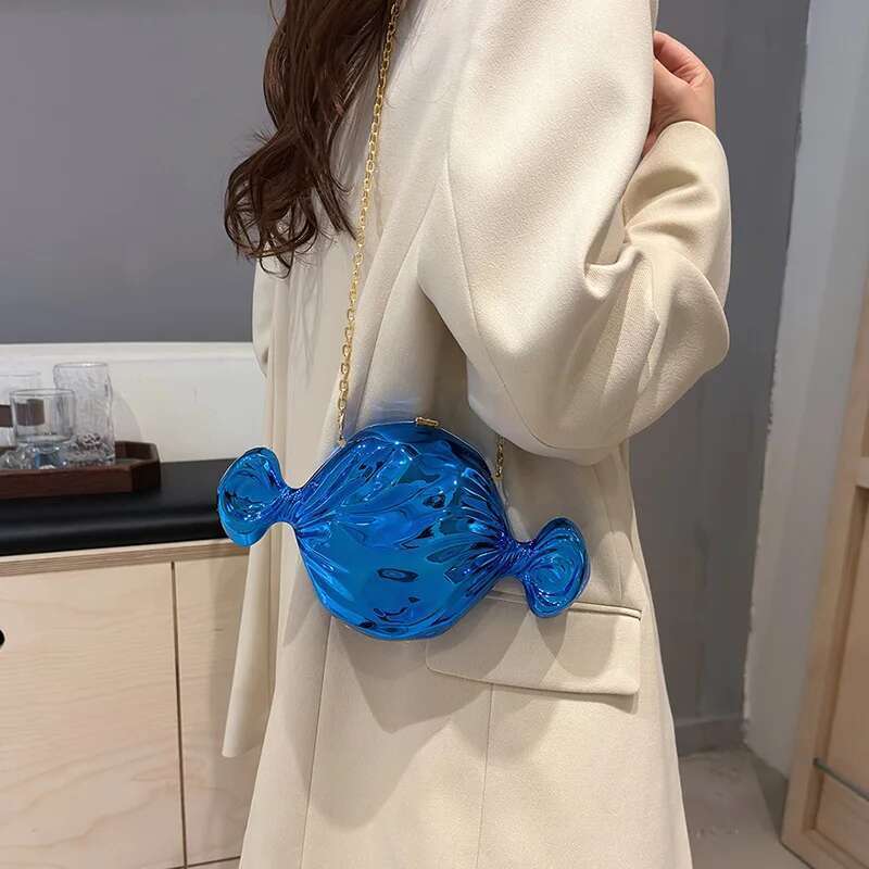 Purse Fashion Wedding Lipstick Women's Handbag 2025 Gold Geometric Evening Clutch Versatile Crossbody Bag Chain