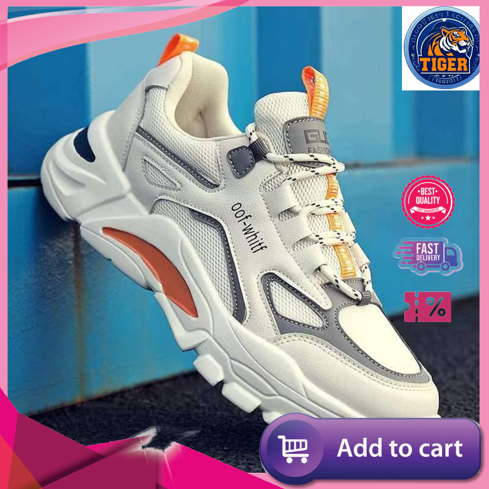 Ddmytiger Cotton Vacation Striped Embroidered Summer Women Females New Casual Sports Thick Sole Men S Breathable Trend Dad Mesh Running Female Outdoor