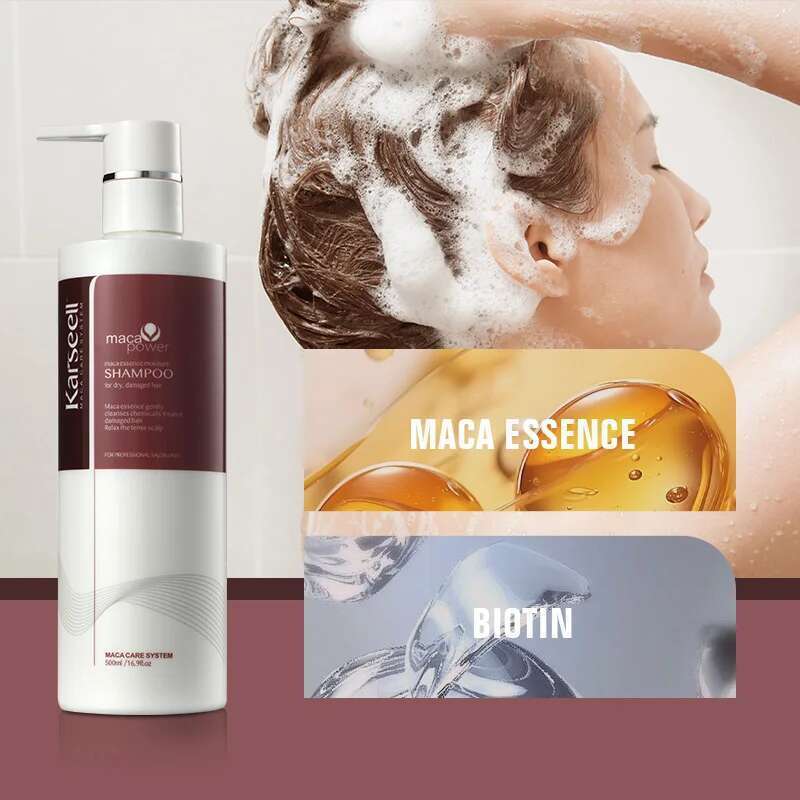 Karseell 500Ml Argan Oil Herbal Extract Moisturizing Smooth Shampoo For Dry And Damaged Hair