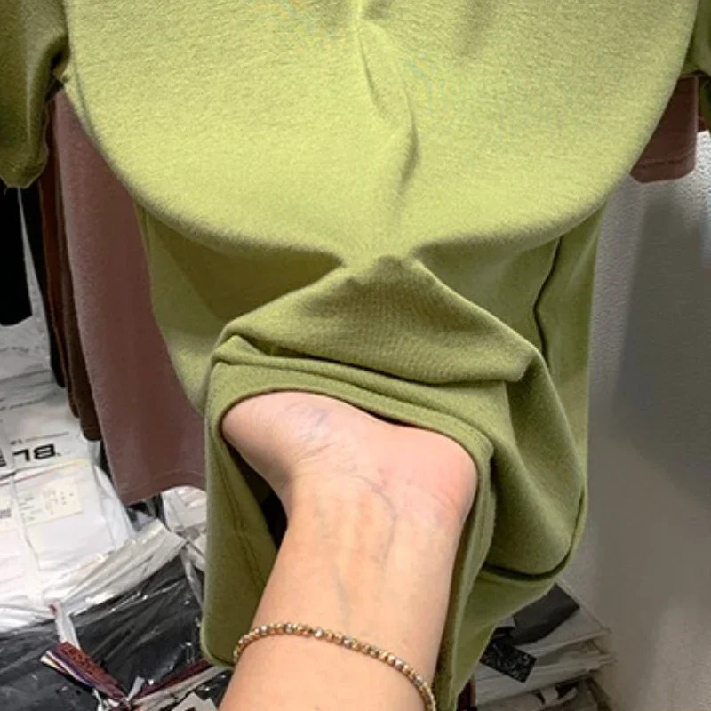 clear Spring Short Sleeve TShirt Women Solid Simple Casual Soft AllMatch Basic Tops Tees Summer Fashion 250514