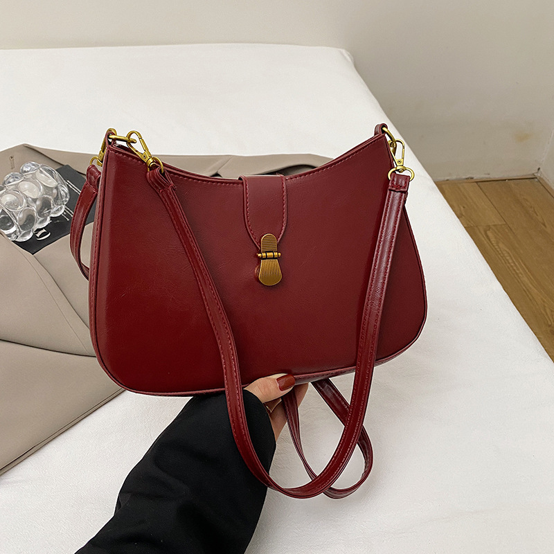 Free Delivery Designer Bag French Style Niche Underarm For Women 2025 New Fashionable Small Square Versatile And Stylish Single Shoulder Crossbody Lux