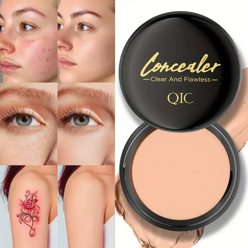 Full Coverage Concealer-waterprooffor Covers Skin Blemishes and Wrinkles and TattoosRegulates Skin ToneFace Concealer Makeup 250512