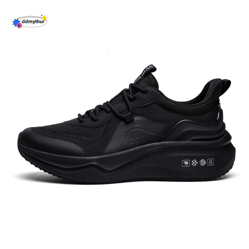 New mesh breathable, odor proof, anti slip running shoes, wear-resistant, ultra light, soft sole shock-absorbing men's sports shoes for couples, 