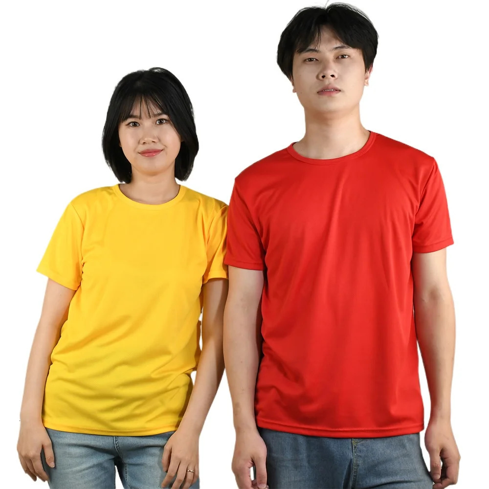 Quick Dry Tops T shirt For Women Short Sleeve Loose Fit Running Sports Fitness Tees Mens Casual Tshirt Jersey Woman GYM 250514