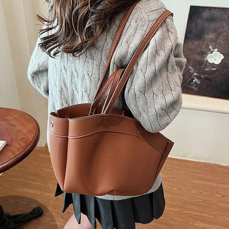 Tote fashionable large capacity mother and child single shoulder portable shopping bag