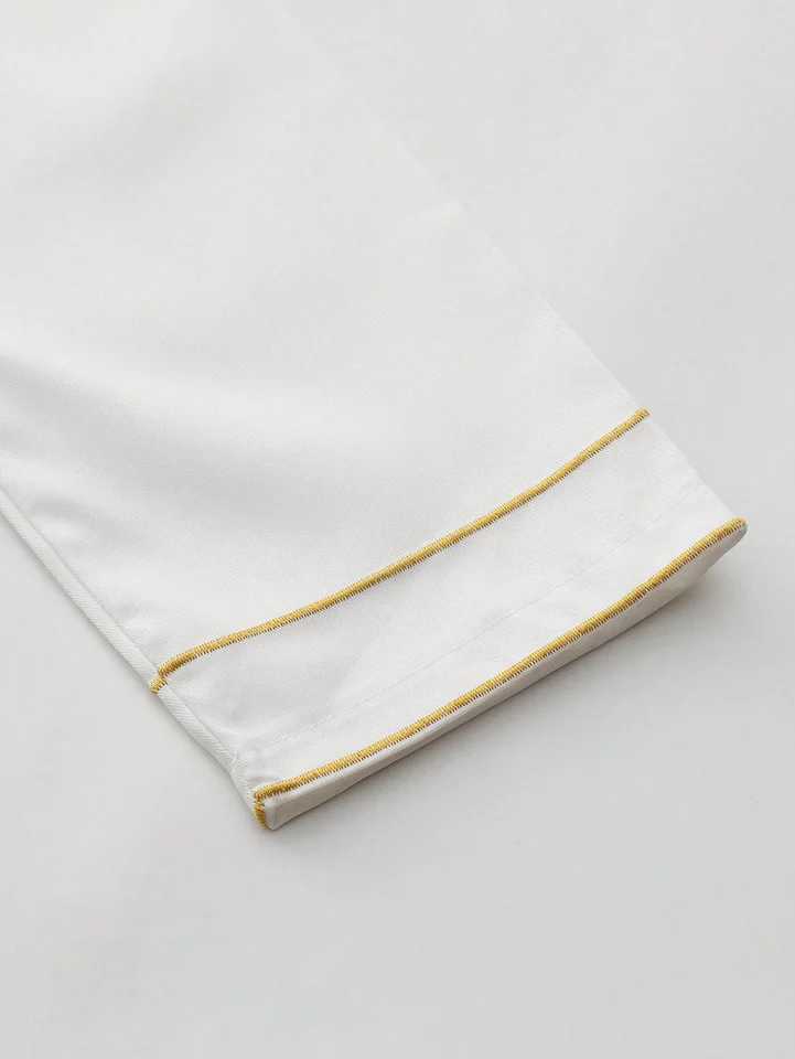 Luxury mens Islam Muslim Arab mens robe long sleeve embroidered stand collar Arab men thobe X250514