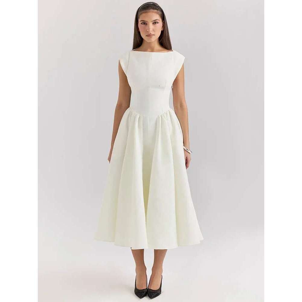 Stylish Strap Long for Summer New Sexy Dress Showing Slim Waist