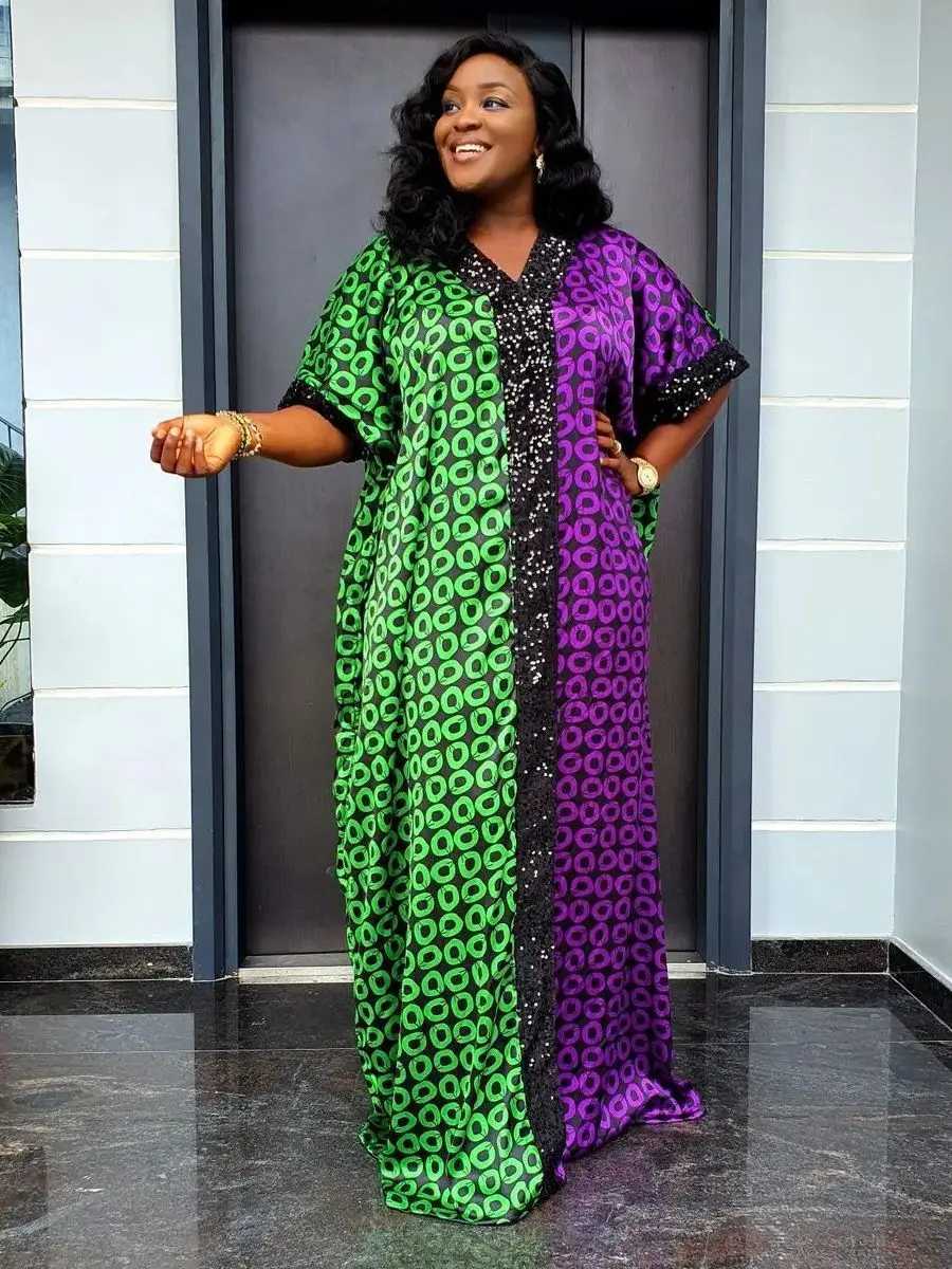 2025 Abayas For Women Dubai Luxury 2025 African Muslim Fashion Dress Caftan Marocain Evening Party Dresses Boubou Robe Djellaba Femme X2505148