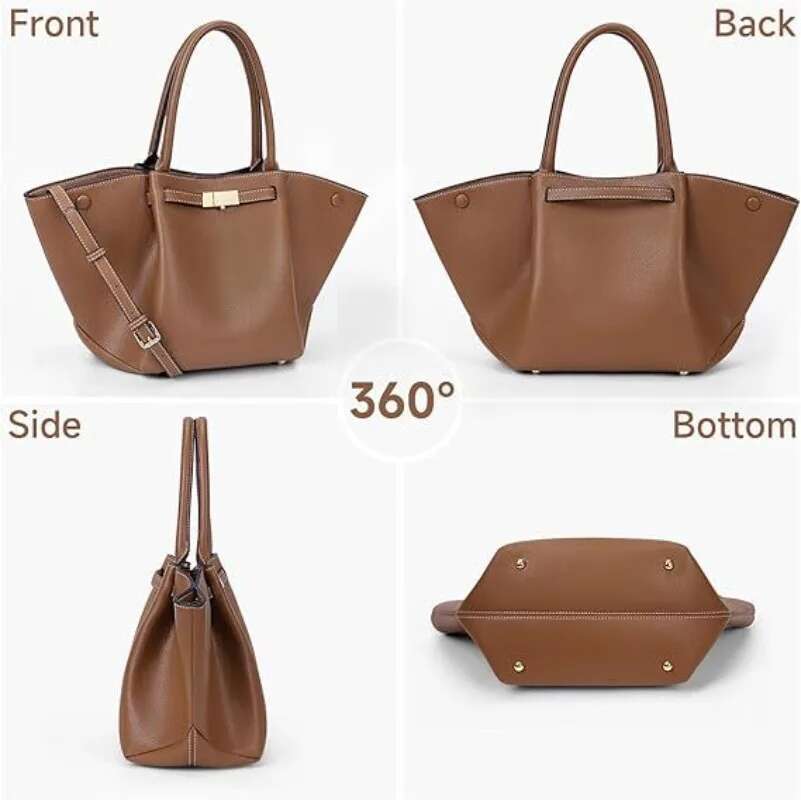 High End Handbag, Women's Large Capacity Commuting Shoulder Bag, Versatile Crossbody Bag With Temperament