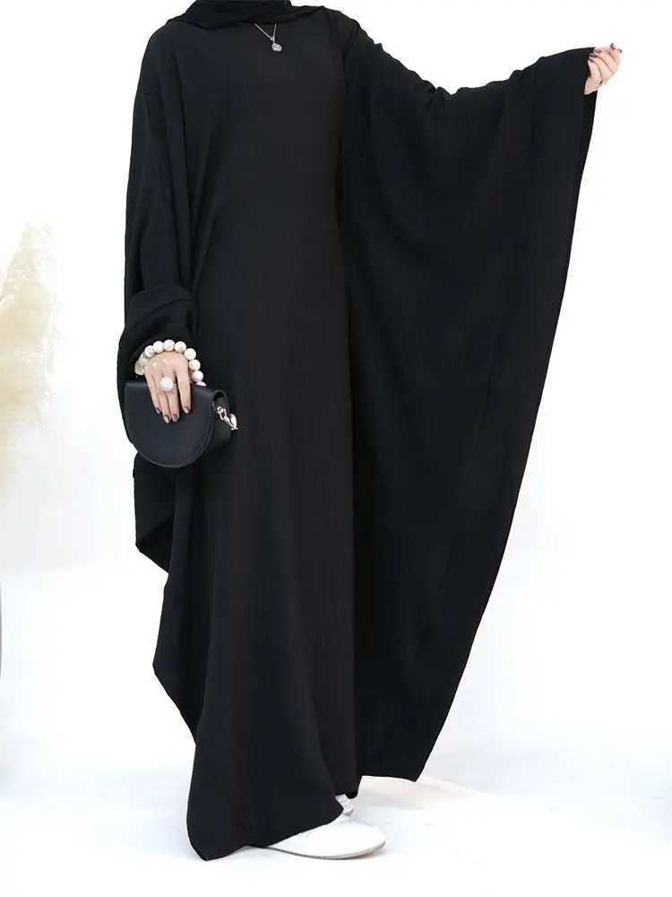 Ramadan Eid Dubai Linen Khimar Abaya Damen Muslim Maxi Dress Ka Kaftan Abayas For Women Caftan Robe Femme Musulmane Vestidos X250514