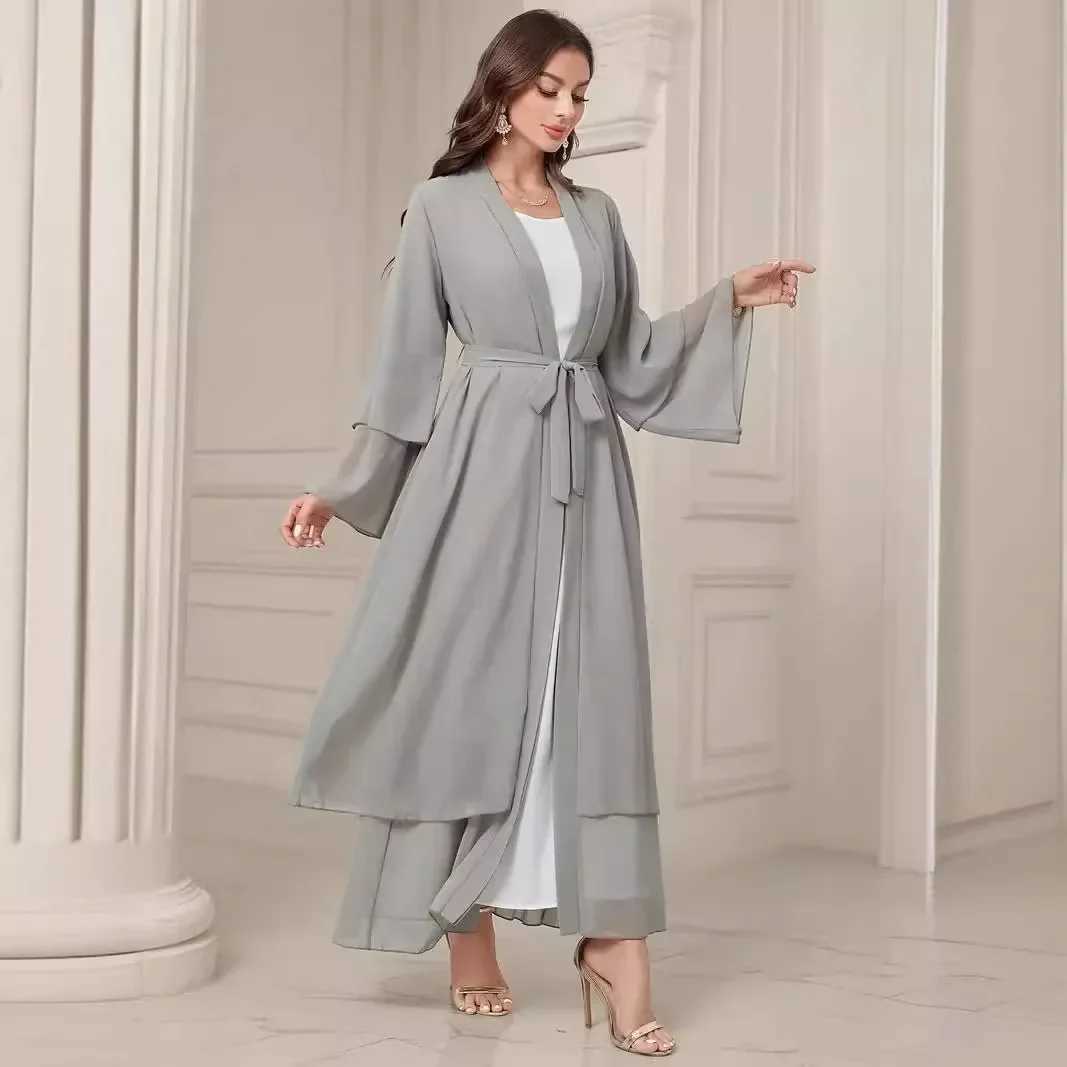 Muslim Long Abaya Dress Turkey Islamic Women Robe Hijab Headscarf Sashes Morocco Kaftan Dubai Arabic Jalabiya Modest Vestidos X250514