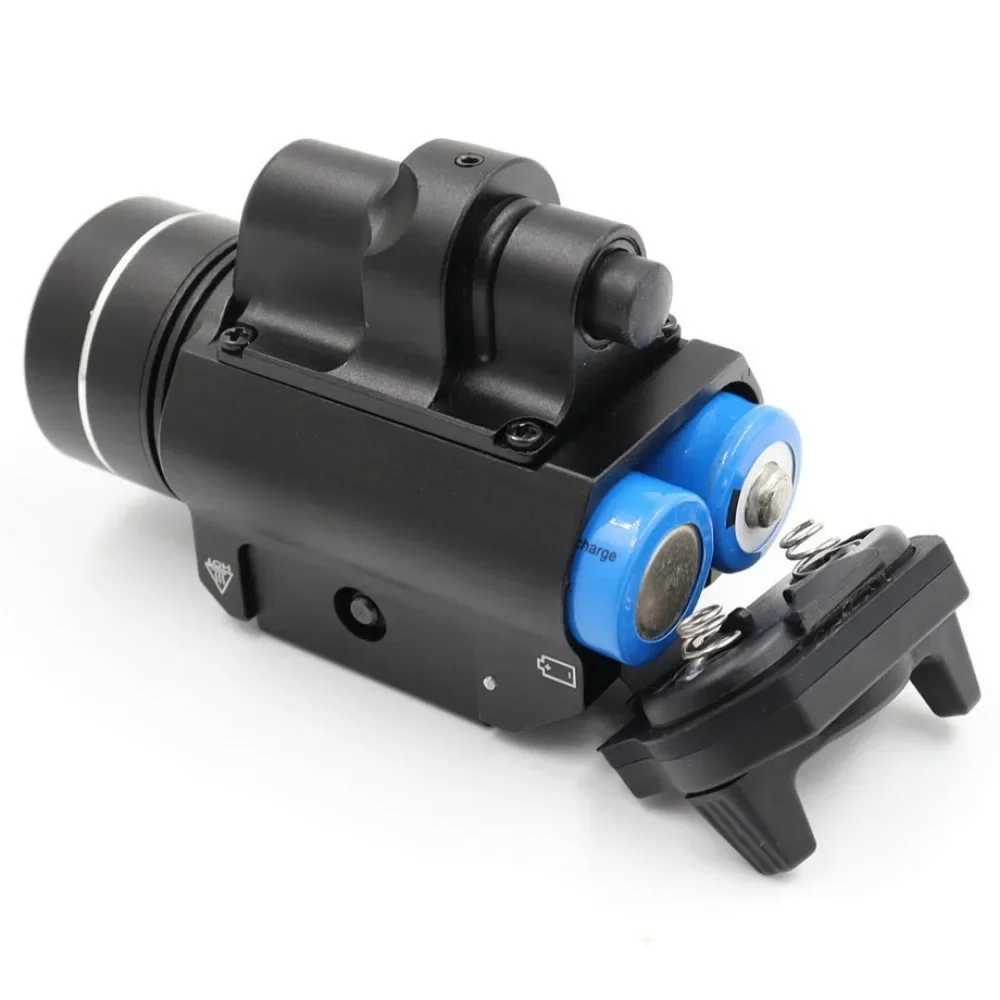 Tactical Weapon Flashlight Metal 1000 Lumens TLR1 LED Light 20mm GLOCK 17 Airsoft Rifle TLR7 Scout Torch Hunting Gun Lamp Z250514