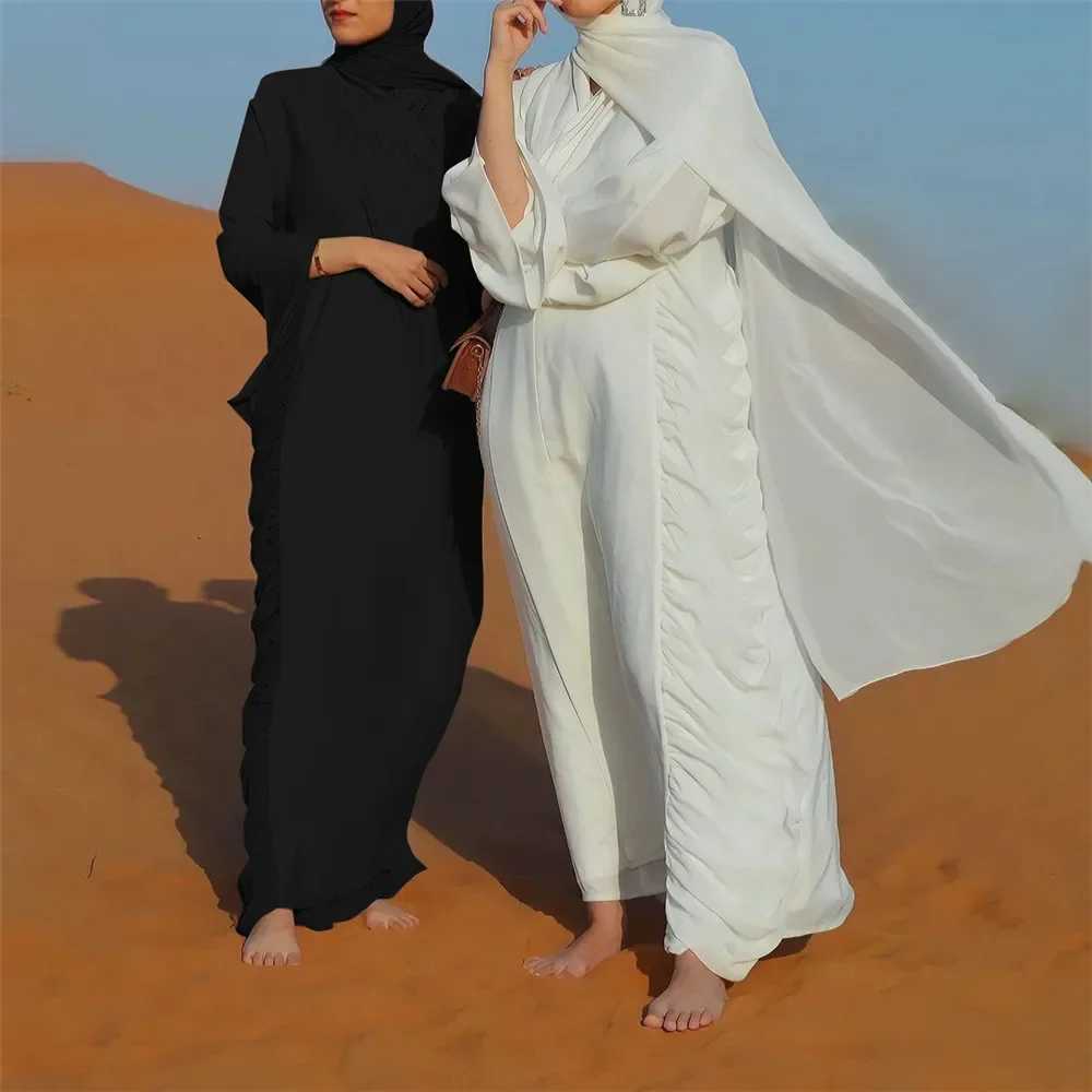 Kaftan Dubai Open Abaya Women Muslim Kimono Cardigan Maxi Dress Turkey Caftan Eid Ramadan Islamic Clothing Robe Gown Jalabiya X250514
