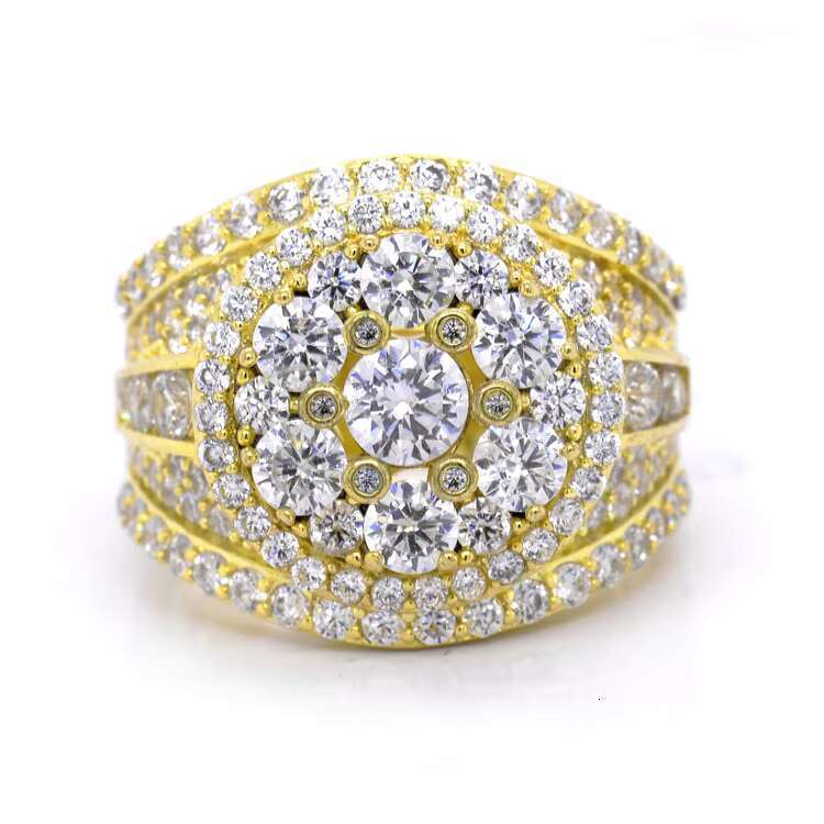 New trendy special design chilled hip-hop men's jewelry ring