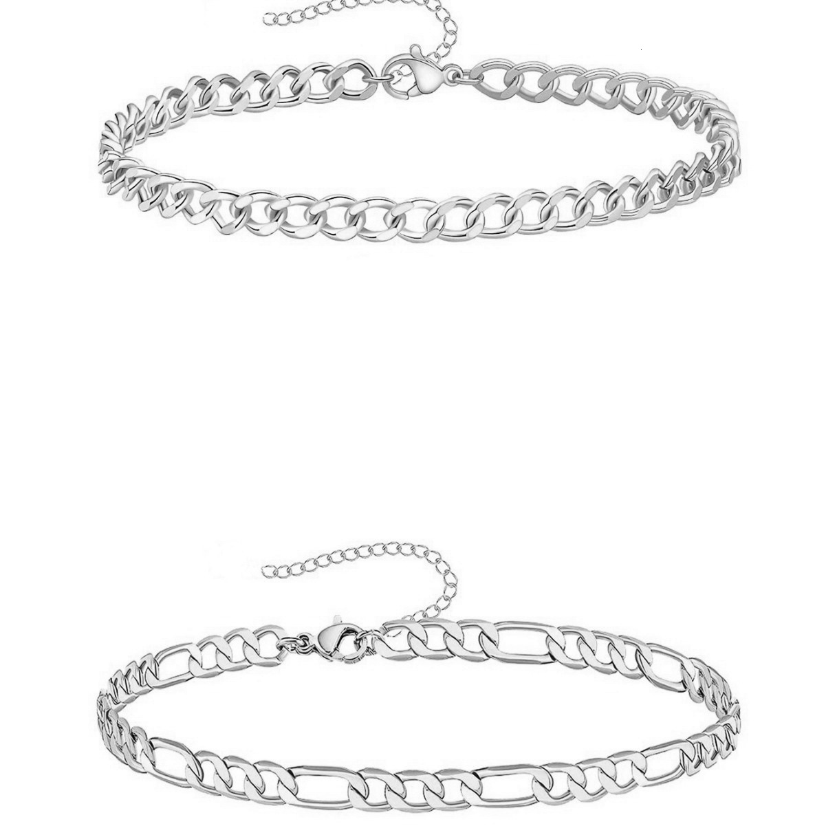 Jewelry Simple Metal Figaro Set Beach Women's New Foot Chain