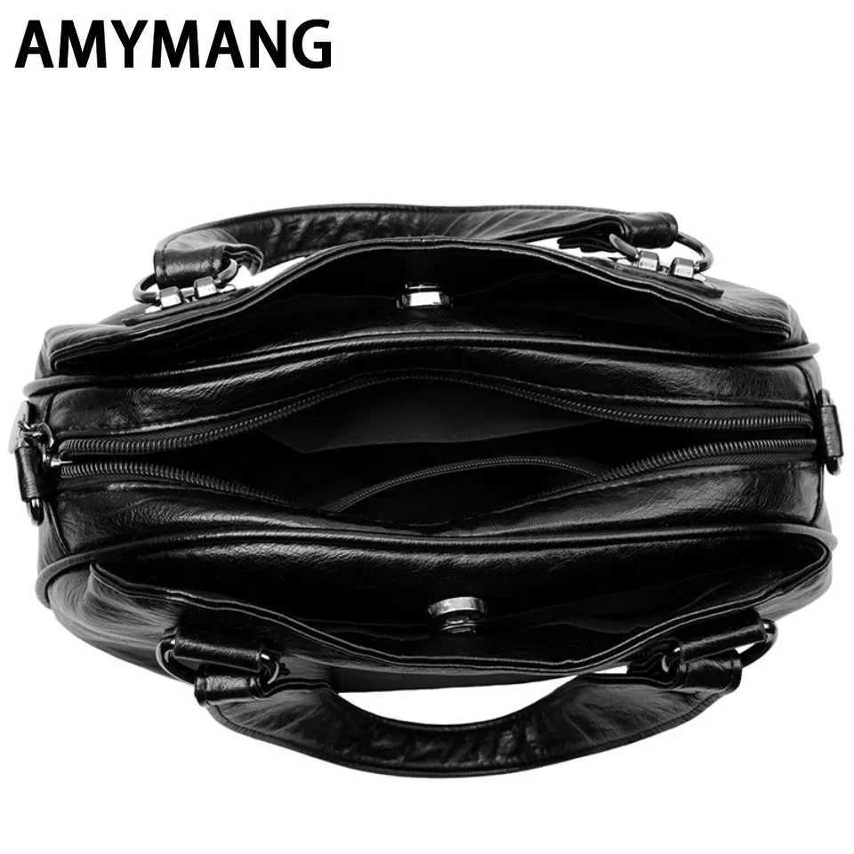 Luxury Handbags 3 Layers Large Capacity High Quality Designer Handbags Soft Leather Ladies Shoder Crossbody Bag for Wen Sac Z250514