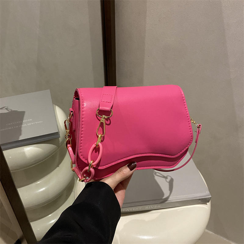 Texture 2025 French Niche Design Temperament Popular Small Square New Free Delivery Designer Bag Casual Single Shoulder Women's Luxury Bag Simple